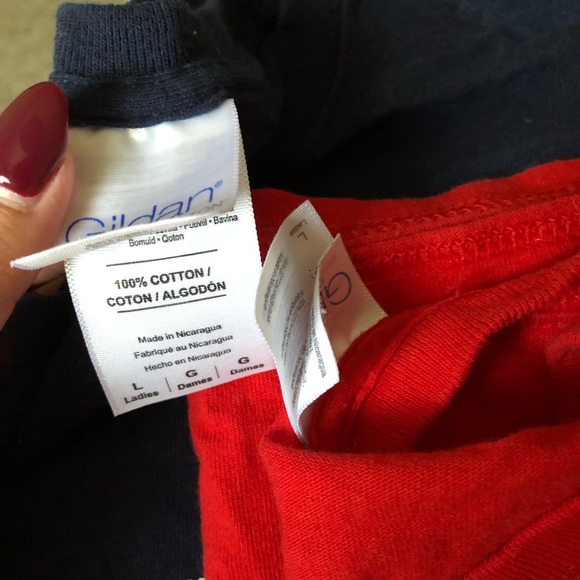 2 Pack Workout Finspo Shirts Sz Large - Picture 4 of 4